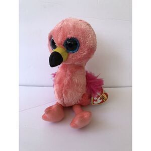 2018 TY Beanie Boos Collectible Figure Gilda Flamingo‎ With Tag
